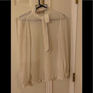 NWT Tory Burch Deneueve blouse size 6